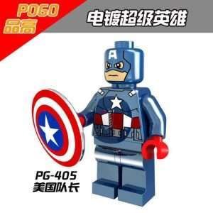 Marvel Captain America (Chrome) PG-405 Minifigures