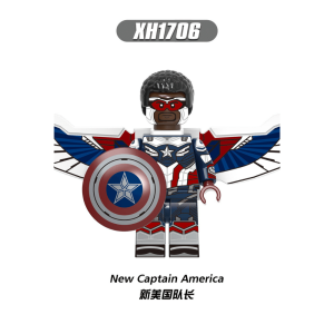 Marvel Captain America (Sam Wilson) (MCU) XH1706 Minifigures