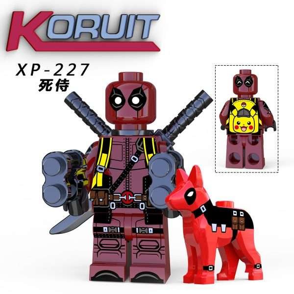 Marvel Deadpool (Pikachu Backpack) XP-227 Minifigures