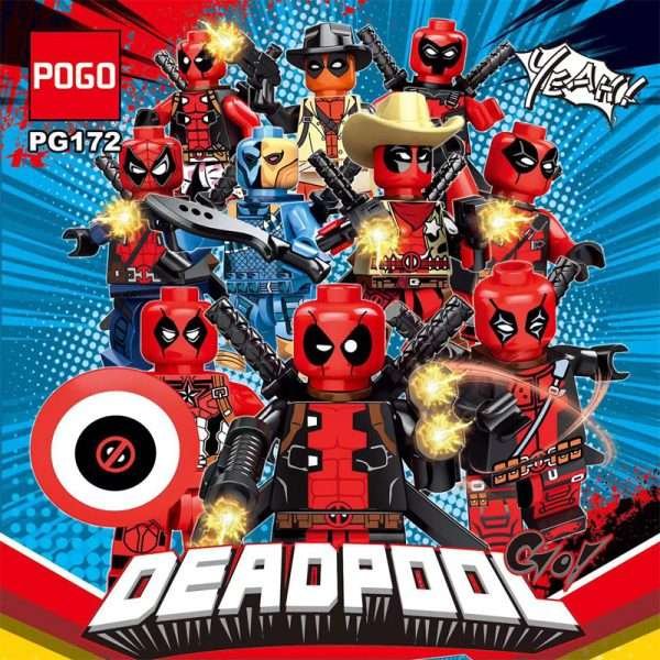 Marvel Deadpool Random 24pcs Minifigures Set