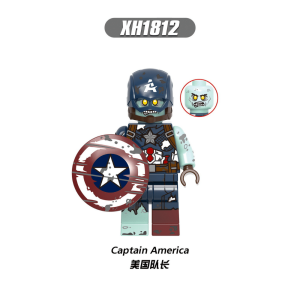 Marvel Zombie Captain America XH1812 Minifigures