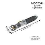 Star Wars Lightsaber MOC-2064 Brick Set