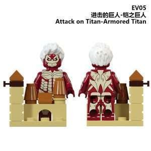 Anime Attack on Titan Armored Titan EV05 Minifigures