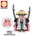 Anime Bleach Kyoraku Shunsui WM2570 Minifigures