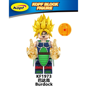 Anime Dragon Ball Z Bardock KF1973 Minifigures