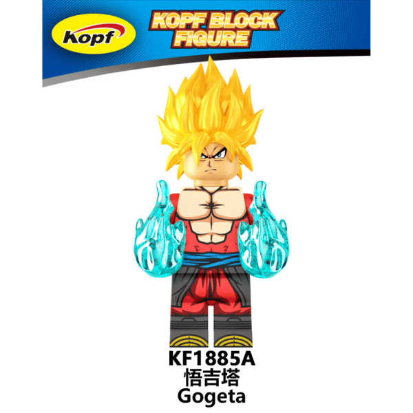 Anime Dragon Ball Z Gogeta KF1885A Minifigures