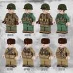 Army Soldier JA015-018JC013-016 Minifigures Set