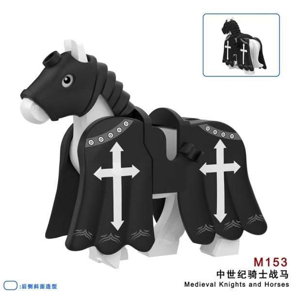 Medieval Knight War Horse FJM153 Minifigures