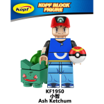 Pokemon Ash Ketchum KF1950 Minifigures