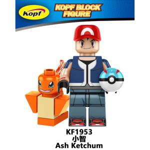 Pokemon Ash Ketchum KF1953 Minifigures