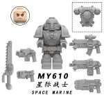 Warhammer Space Marine MY610 Minifigures