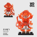2 Anime One Piece Nika Luffy WD001 Minifigures