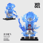 3 Anime One Piece Nika Luffy WD001 Minifigures