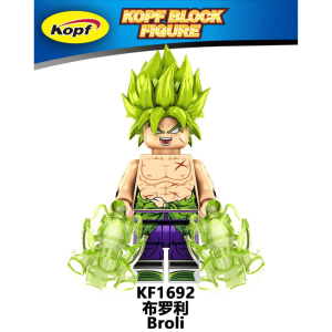 Anime Dragon Ball Z Broly KF1692 Minifigures