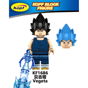 Anime Dragon Ball Z Vegata KF1686 Minifigures