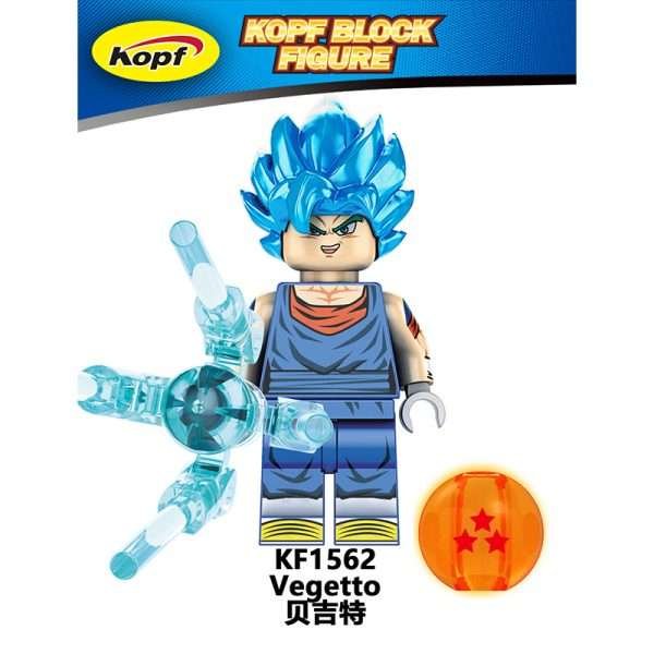 Anime Dragon Ball Z Vegetto KF1562 Minifigures