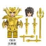 Anime Gold Saints Libra Dohko CQ19 Minifigures