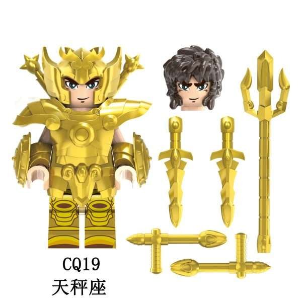 Anime Gold Saints Libra Dohko CQ19 Minifigures