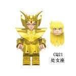 Anime Gold Saints Virgo Shaka CQ21 Minifigures