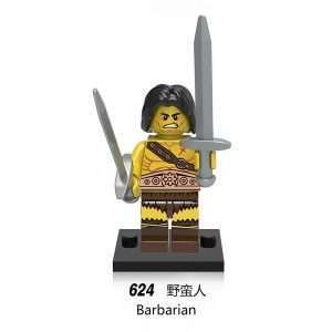 Medieval Barbarian XH624 Minifigures