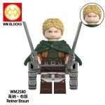 Anime Attack on Titan Reiner Braun WM2580 Minifigures