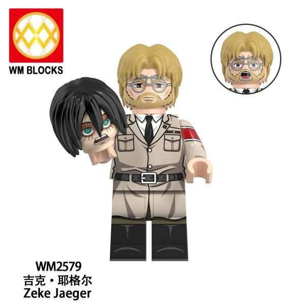 Anime Attack on Titan Zeke Yeager WM2579 Minifigures