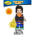 Anime Dragon Ball Z Android 17 KF1992 Minifigures