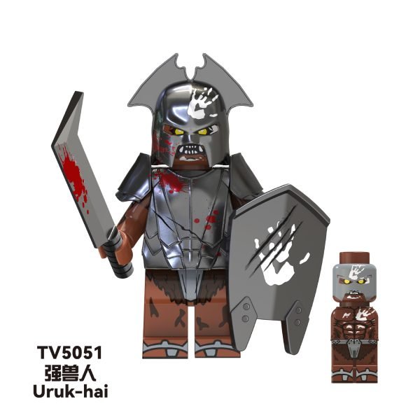 Lord of the Rings Uruk-Hai TV5051 Minifigures