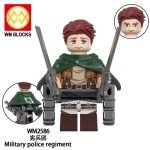 Anime Attack on Titan Military Police Regiment WM2586 Minifigures