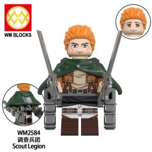 Anime Attack on Titan Scout Legion WM2584 Minifigures