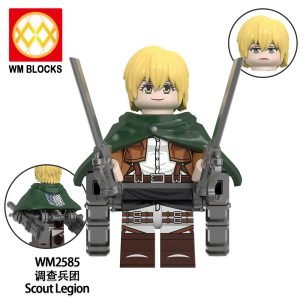 Anime Attack on Titan Scout Legion WM2585 Minifigures