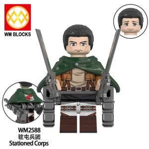 Anime Attack on Titan Stationed Corps WM2588 Minifigures