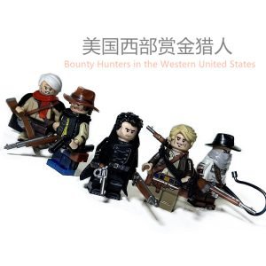 Army Modern Soldier Western Bounty Hunter Minifigures Set