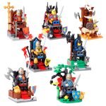 Medieval Knight Soldier Throne AH Minifigures Set