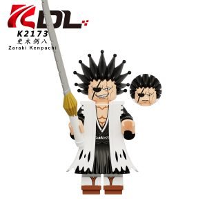 Anime Bleach Zaraki Kenpachi K2173 Minifigures