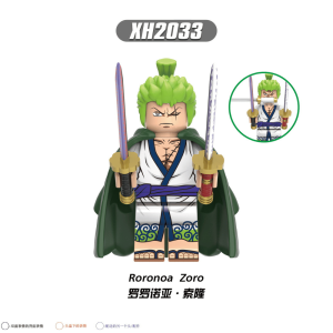 Anime One Piece Roronoa Zoro XH2033 Minifigures