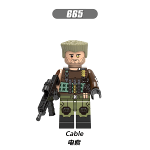 Marvel Cable (Movie Version) XH665 Minifigures