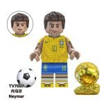 Sport Soccer Neymar da Silva Santos Júnior TV7007 Minifigures