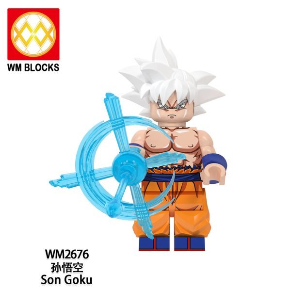 Anime Dragon Ball Z Goku (Ultra Instinct) WM2676 Minifigures