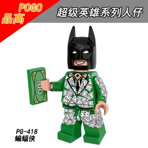 DC Dollar Bill Tuxedo Batman PG-418 Minifigures