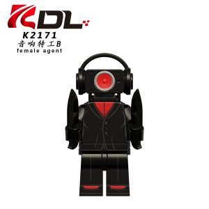 Skibidi Battle Female Agent K2171 Minifigures