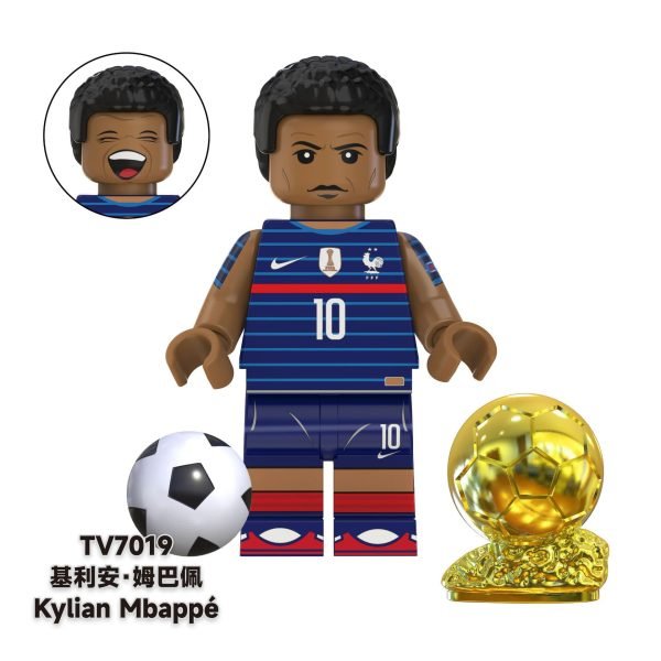 Sport Soccer Kylian Mbappe TV7019 Minifigures