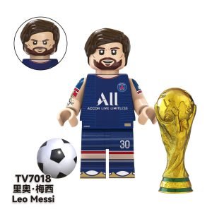 Sport Soccer Lionel Messi TV7018 Minifigures