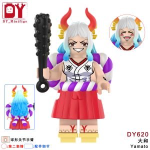 Anime One Piece Yamato DY620 Minifigures