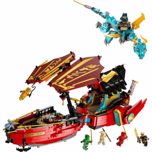 Ninjago Destiny's Bounty Race Against Time Compatible 71797 Brick Set