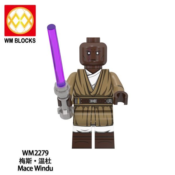 Star Wars Mace Windu (Clone Wars) WM2279 Minifigures