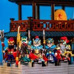 Three Kingdoms KuZao Studio Fie Tiger-like Generals Minifigures Set