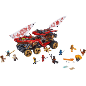 Ninjago Land Bounty Compatible 70677 Brick Set