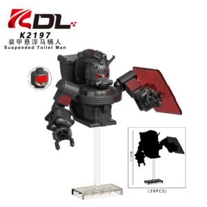 Skibidi Battle Suspended Toilet Man K2197 Minifigures