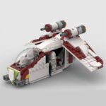 Star Wars Republic Gunship Midi Scale MOC-150294 Brick Set